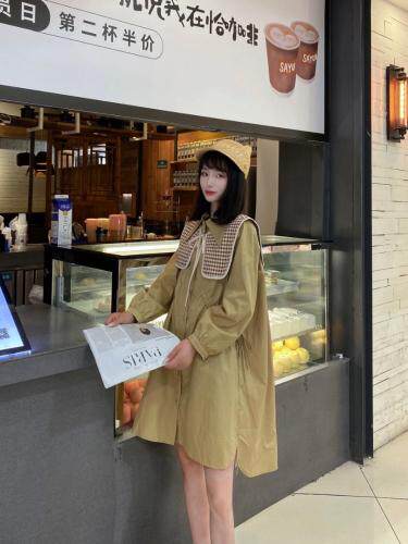 秋季新款连衣裙,女装连衣裙,黑米