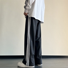 运动裤子美式三条杠直筒休闲裤212-2-DY71-特P40，男装休闲裤，星座808A-1