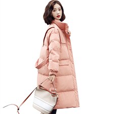 2021冬新款中长款羽绒服可收腰，女装羽绒服，VIDIXIA