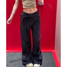 档口现货高品质纯棉情侣潮牌蝴蝶结裤子610A-1-YK134-P65，男装休闲裤，星座610A-1