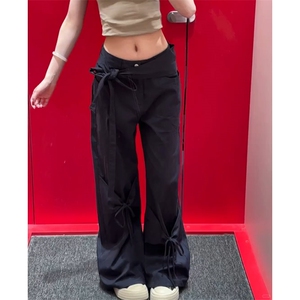 档口现货高品质纯棉情侣潮牌蝴蝶结裤子610A-1-YK134-P65图片