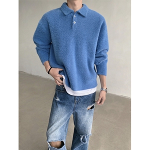 现货！24亲肤马海毛套头针织衫MY03--P105图片