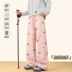 抖音品质美式满印三防加绒休闲冲锋裤B315-K25929JR-特p40控78，男装卫衣，电商B315