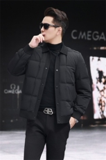 新标90绒针织休闲羽绒服外套男士时尚休闲轻薄羽绒服夹克，男装夹克，钱塘723