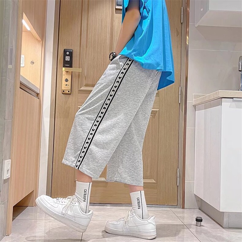 男夏季潮流时尚休闲短裤华夫格K669P32,男装休闲裤,星座1116-2