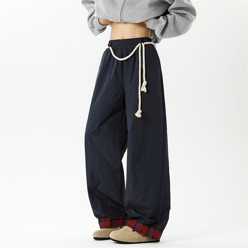 XZ707-KZ6504-P70-限价88加绒加厚葫芦纹摇粒绒棉裤休闲裤，男装棉裤，星座707