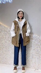 假两件套羽绒服图片