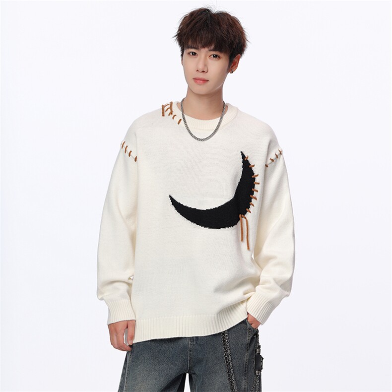 【新品】2025秋冬男士时尚休闲百搭针织毛衣潮流-M183-P45,男装针织衫/毛衣,星座1105-1