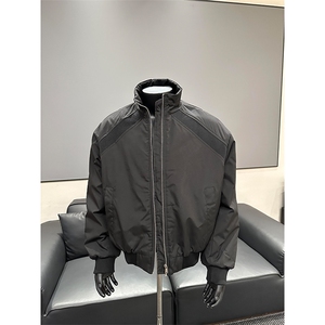 1506-1/MF-981/P79立领冲锋衣夹克棉服男保暖三防外套图片