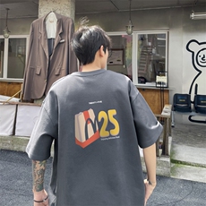 量大优供视频230g重磅纯棉短袖t恤男XT481-特P19，男装T恤，电商B371