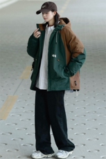 冬上新加棉加厚棉服中性保暖连帽棉衣外套男女8325-P110控价158，男装棉衣，电商A441-1