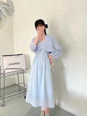 2022年春夏新款连衣裙，女装连衣裙，韩伊雪