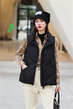 现货，90绒马甲，女装马甲，研尚