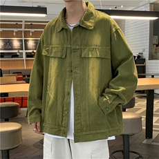 牛仔外套男春秋韩版潮流潮牌夹克男休闲百搭秋季青少年学生上衣服，男装夹克，星座1210-1