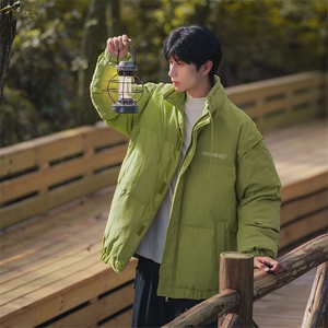 可拆卸袖子 DT2215-TP140控价188 冬季Cityboy两穿棉衣印花外套男图片