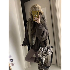 两面穿现货重磅短款座山雕棉衣男女双面穿毛毛绒棉服加厚外套，男装棉衣，电商A486-1