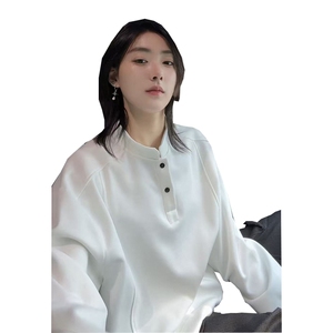 秋季美式高街cleanfit亨利领打底长袖货号C25189特P28图片