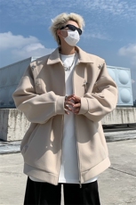 男装呢料夹克2026秋冬季新款毛呢大衣男生外套XZ514-2-F612-P135，男装夹克，星座514-2(原B239)