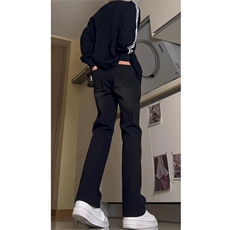 主推渐变修身大码直筒微喇毛边牛仔裤K860-K861-K866-P50，男装牛仔裤，星座205