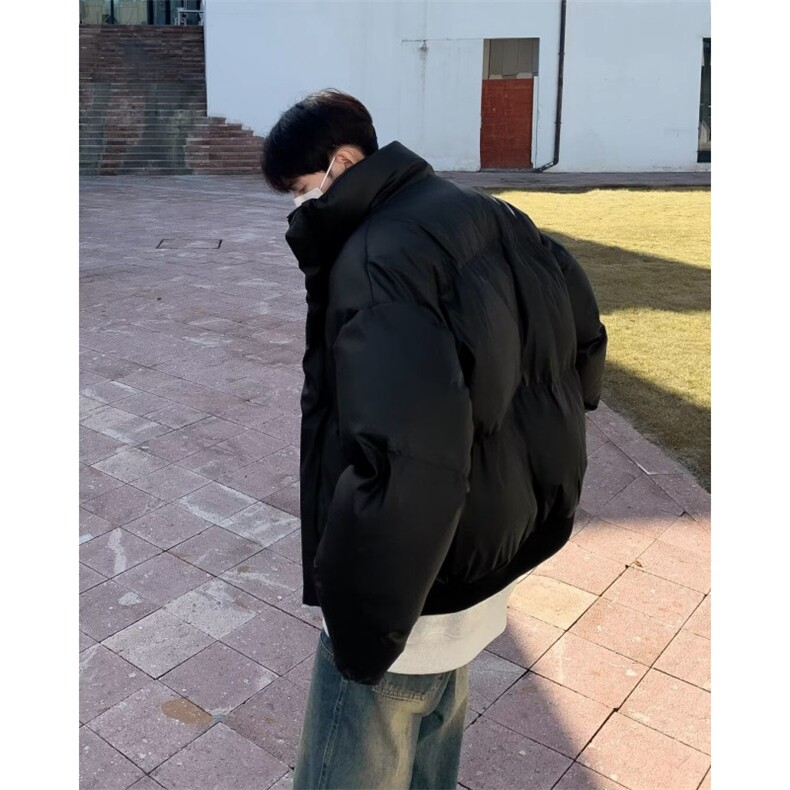 2025冬季款立领棉衣男士百搭情侣款保暖时尚外套XZ212-QMY909-P90,男装棉衣,星座212-1