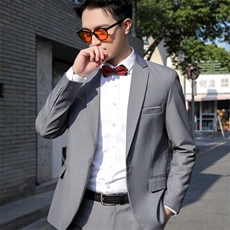 LY8594-XCK-MP126西装伴郎服男上班新郎结婚西服衬衫西裤三件套，男装西服，星座510A-2