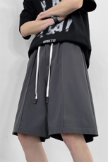8XL-M特大码中性松紧腰休闲冰丝西装短裤五分裤百搭凉DK1531P28，男装牛仔裤，电商D206-1