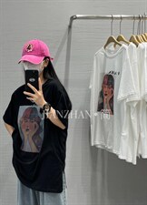 夏季新款大版图案短袖，其它，JIAN.Z 简.站