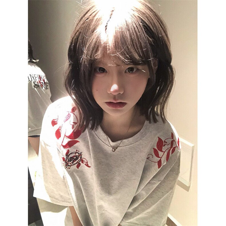 【有货】BK928CC-特P32 花卉藤蔓刺绣短袖T恤男女图片