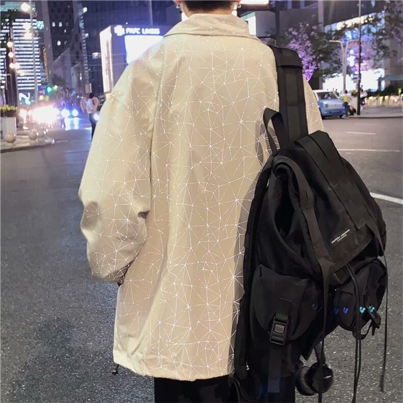 翻领外套男2025春秋薄款韩版痞帅日系教练夹克原宿风百搭休闲男装,男装夹克,星座1210-1