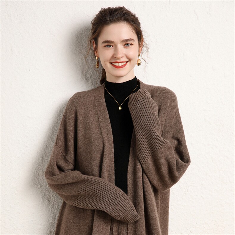 35%羊绒羊绒衫2024春秋装新款显瘦套头女士针织打底上衣潮,女装羊绒衫,绒源之鑫