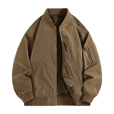 春季美式潮流夹克男宽松棒球服外套W106P70，男装夹克，电商D325