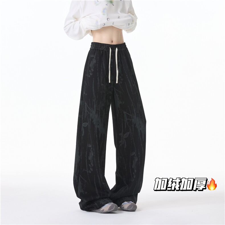水墨扎染卫裤常规B315-K25305-特p40控78加绒K25305JR-特p45控88图片