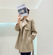 【新款1155】 金扣风衣，女装风衣，她她蜜制