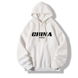 纯棉连帽卫衣男大码运动帽衫宽松薄WY2001-P35 加绒款-P40图片