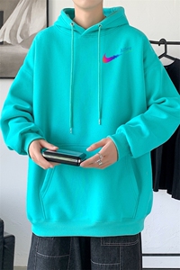 L2364P48秋冬新款卫衣男装宽松港风日系外套连帽衣服宽松卫衣图片