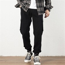 BV2811钱塘2020-2秋季男士工装长裤时尚潮流束脚休闲裤主推款P66，男装休闲裤，钱塘207-2
