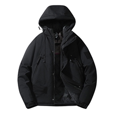 石墨烯三防连帽棉服男宽松保暖加厚户外棉衣MJ90A（棉衣）特P56，男装棉衣，电商A007