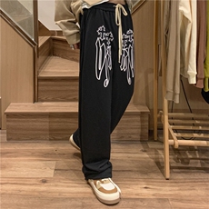 美式vibe风裤子ins高街休闲裤男直筒裤X5567-p55限69，男装休闲裤，电商A061-1