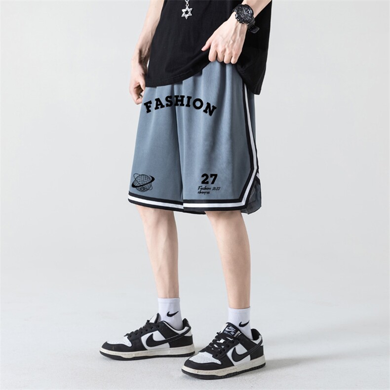 ！2023夏季男士冰丝速干短裤潮流篮球运动裤DK210P35,男装休闲裤,电商B220