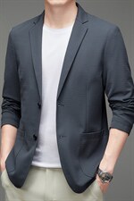 2023秋季爸爸西装休闲外套男中老年商务休闲西服MNSABX7016-P210，男装西服，电商B212（原钱塘6029）