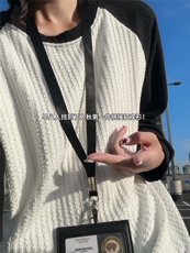 XZ809A/VL9191/特P19/控38美式圆领肌理感百搭长T恤打底衫，男装T恤，星座809A(原222-1)