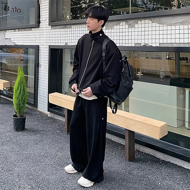 2026春季新款长袖男简约休闲套装TZ1707，男装休闲套装，星座1108