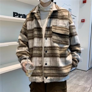 海马毛夹克新款男时尚潮外套 X107 P65图片
