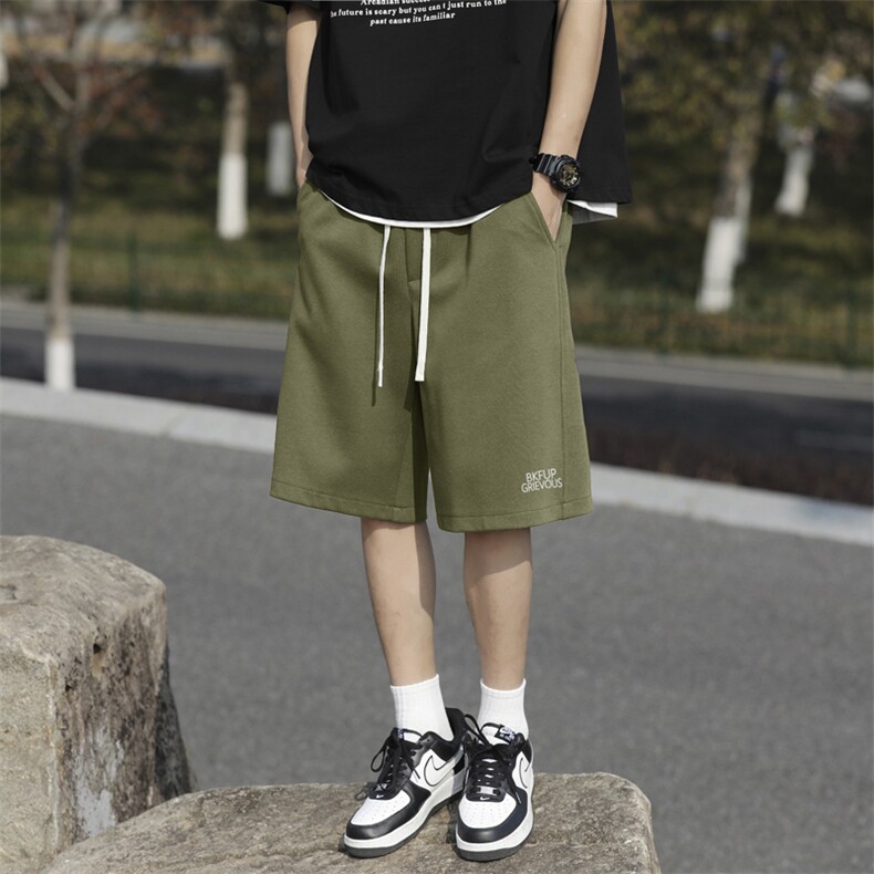 休闲短裤男夏季直筒宽松韩版潮流潮牌五分裤子XD1713特批29,男装牛仔裤,星座718