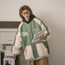 B225-W8415-P86-X118-材质60%棉40%聚酯纤维-拼接加厚棉服-现货，男装棉衣，电商B225