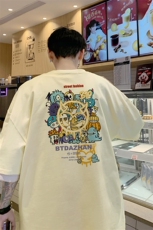 已注册得物抖音短袖T恤重磅280克TB4308批30纯棉220克T4308P25，男装T恤，电商C408(原B339-1)