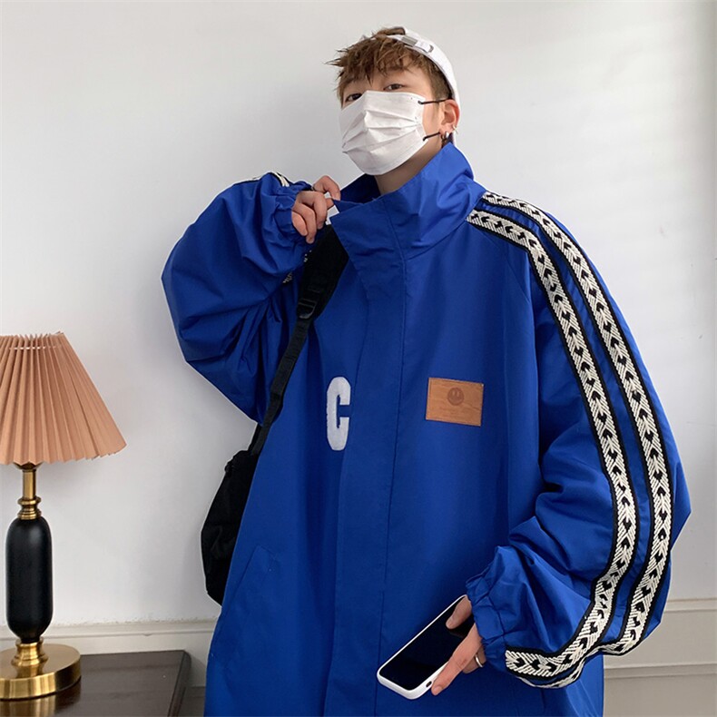 港风2025新款春秋季立领冲锋衣夹克情侣装登山服外套 JK6023-p78图片