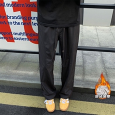 2025HK24800加绒外景斜切加绒微喇长裤S-5XLHK25779-特P19，男装休闲裤，电商A022