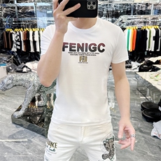 新款品质高端精品欧货夏季男T恤短袖潮流抖音A227B-A-750-P48，男装T恤，电商A227B（原钱塘4066-1）