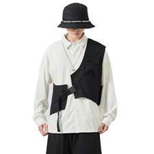 2025秋季机能工装口袋休闲宽松马甲【单件马甲】MJ04/P25，男装工装外套，星座608A